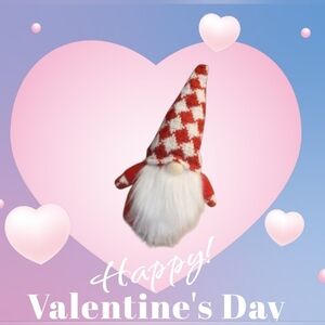 ♥️ Gnome Red And White Decor